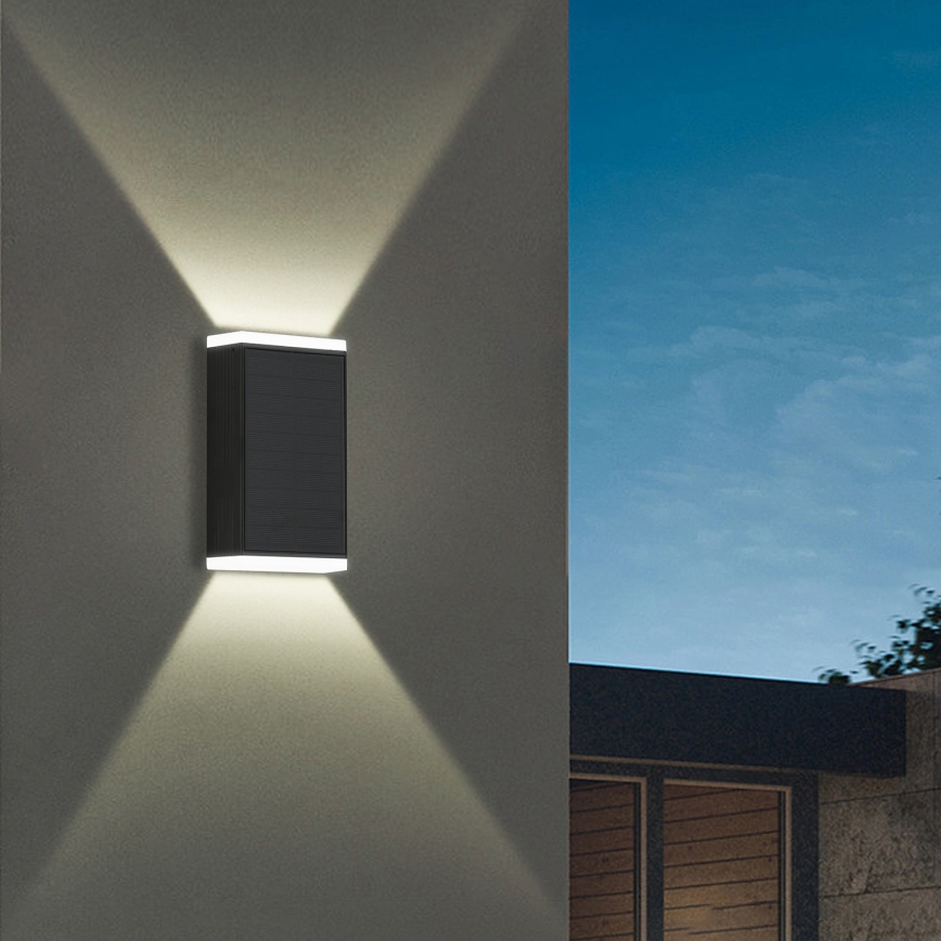 Brilagi - LED-aurinkoseinävalaisin SUN GUARD LED/2W/3,7V 2000 mAh IP45