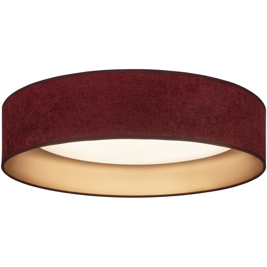 Brilagi - VELVET SMARTIX LED-himmennettävä kattovalaisin LED/36W/230V 3000–6000K halkaisija 55 cm viininpunainen/kultainen Wi‑Fi Tuya Beacon + kaukosäädin