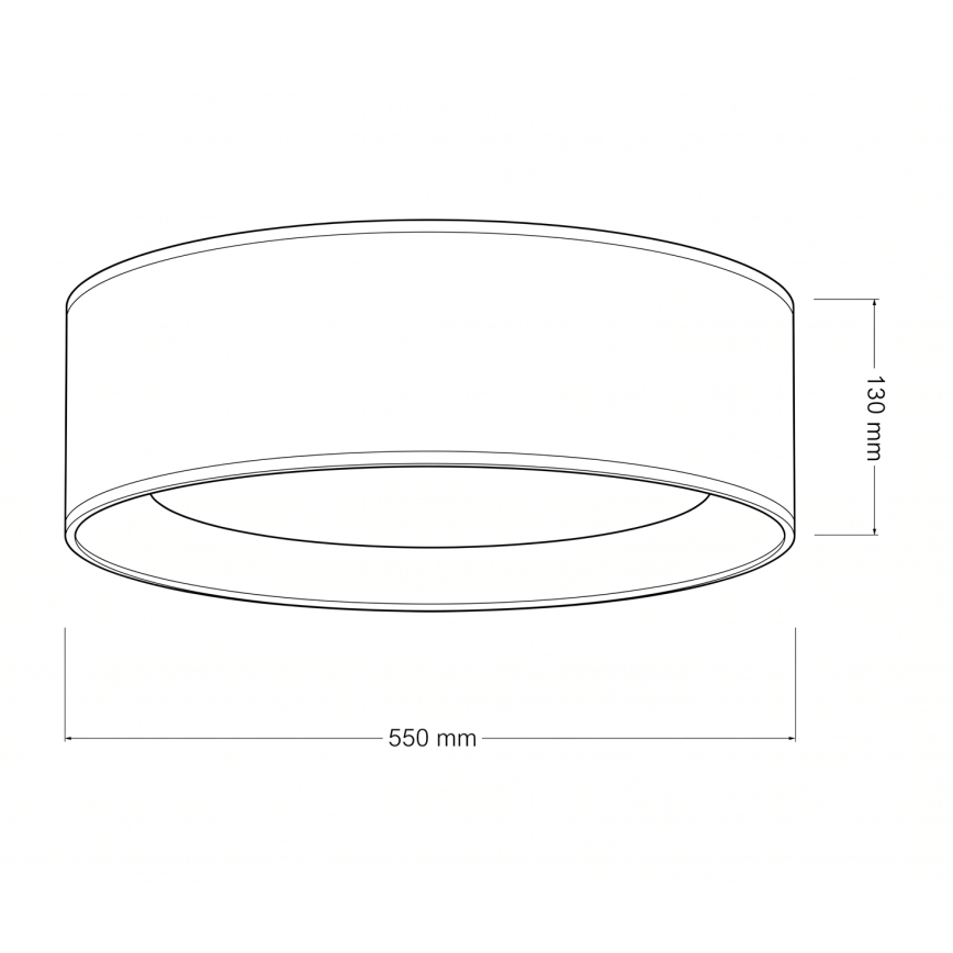 Brilagi - VELVET SMARTIX LED-himmennettävä kattovalaisin LED/36W/230V 3000–6000K halkaisija 55 cm viininpunainen/kultainen Wi‑Fi Tuya Beacon + kaukosäädin