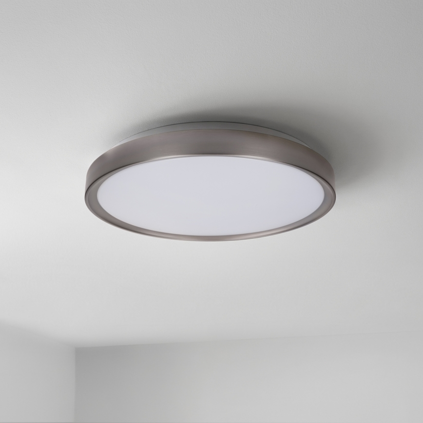 Brilagi - LED-himmennettävä kattovalaisin FANCIA LED/48W/230V 3000-6500K halkaisija 39 cm hopea + kaukosäädin