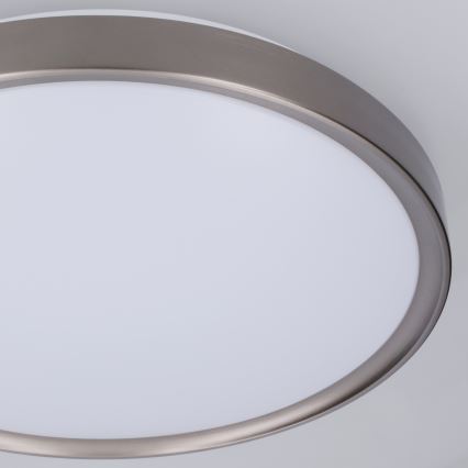 Brilagi - LED-himmennettävä kattovalaisin FANCIA LED/48W/230V 3000-6500K halkaisija 39 cm hopea + kaukosäädin