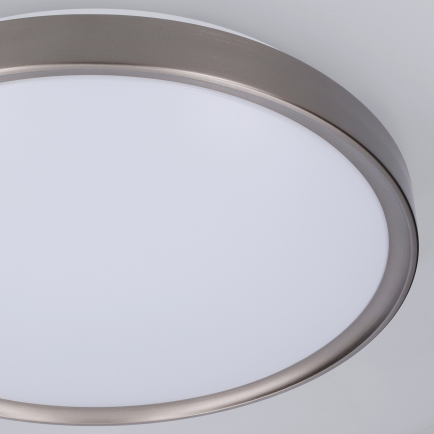 Brilagi - LED-himmennettävä kattovalaisin FANCIA LED/48W/230V 3000-6500K halkaisija 39 cm hopea + kaukosäädin