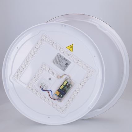 Brilagi - LED-himmennettävä kattovalaisin FANCIA LED/48W/230V 3000-6500K halkaisija 39 cm hopea + kaukosäädin