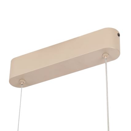 Brilagi - TWISTER LED-himmennettävä riippuvalaisin vaijerilla LED/60W/230V 3000-6000K beige + kaukosäädin