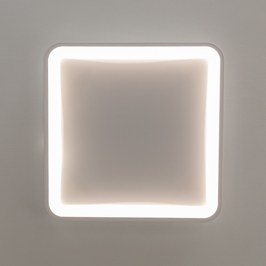 Brilagi - himmennettävä LED-kattovalaisin FALCON SLIM LED/50W/230V 3000-6500K 50x50 cm valkoinen + kaukosäädin