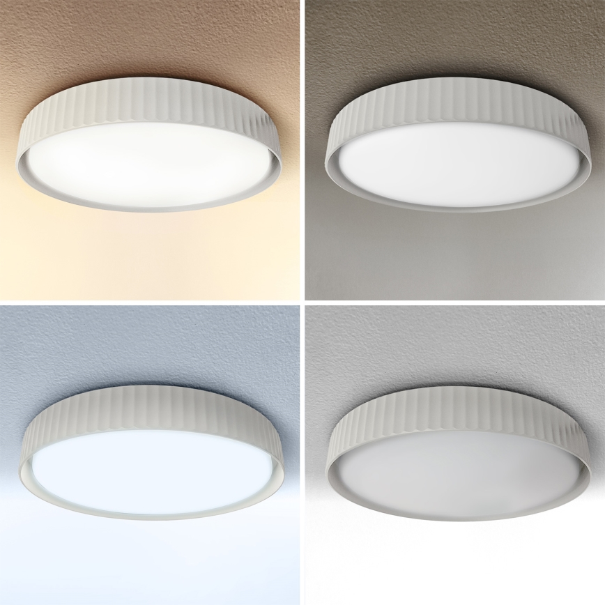 Brilagi - LUCIA LED himmennettävä kattovalaisin LED/48W/230V 3000–6500K Ø 41 cm valkoinen + kaukosäädin