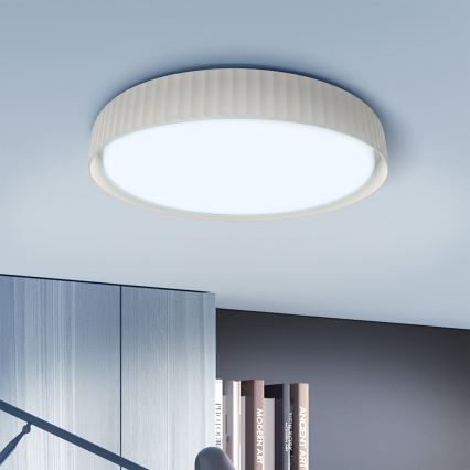 Brilagi - LUCIA LED himmennettävä kattovalaisin LED/48W/230V 3000–6500K Ø 41 cm valkoinen + kaukosäädin