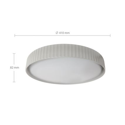 Brilagi - LUCIA LED himmennettävä kattovalaisin LED/48W/230V 3000–6500K Ø 41 cm valkoinen + kaukosäädin