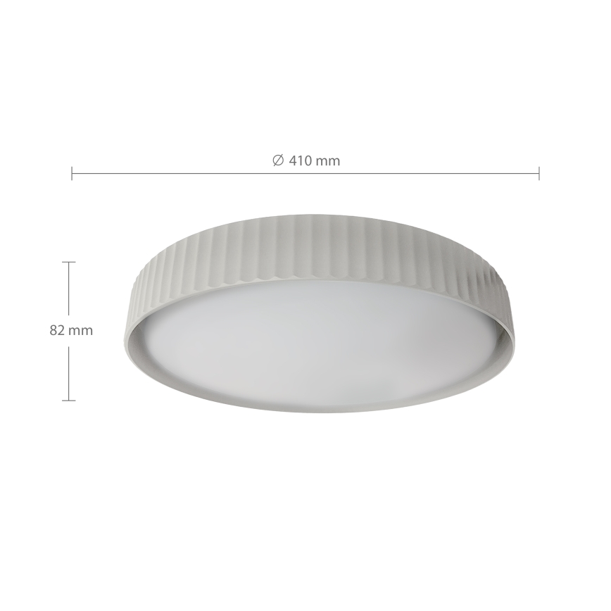Brilagi - LUCIA LED himmennettävä kattovalaisin LED/48W/230V 3000–6500K Ø 41 cm valkoinen + kaukosäädin