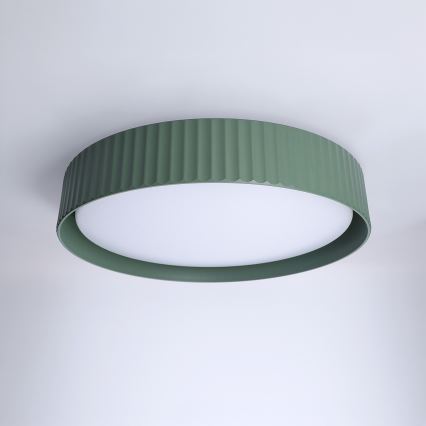 Brilagi - LED-himmennettävä kattovalaisin LUCIA LED/48W/230V 3000-6500K halkaisija 41 cm vihreä + kaukosäädin