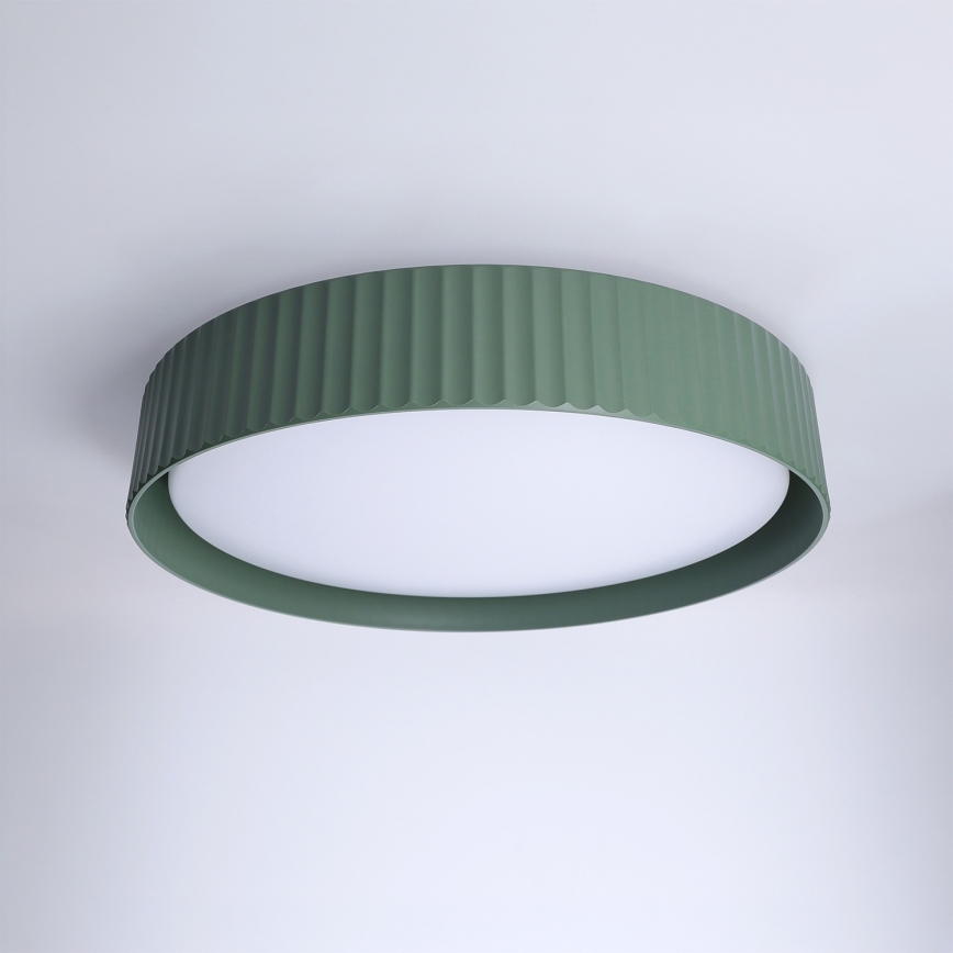 Brilagi - LED-himmennettävä kattovalaisin LUCIA LED/48W/230V 3000-6500K halkaisija 41 cm vihreä + kaukosäädin