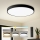 Brilagi - LED-himennettävä kattovalaisin POOL SMART LED/100W/230V 3000-6000K halkaisija 80 cm Wi-Fi Tuya musta + kaukosäädin