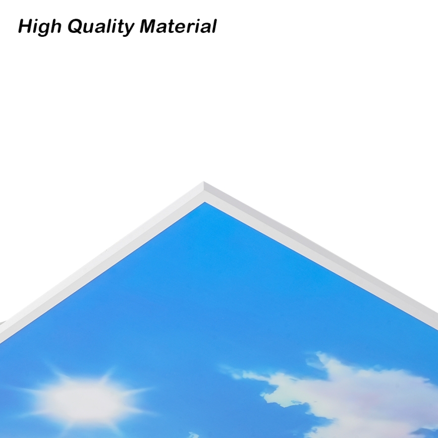 Brilagi - LED-himmennettävä kattovalaisin SLIMFRAME SKY LED/80W/230V 120x60 cm 3000-6000K hopea/sininen + kaukosäädin