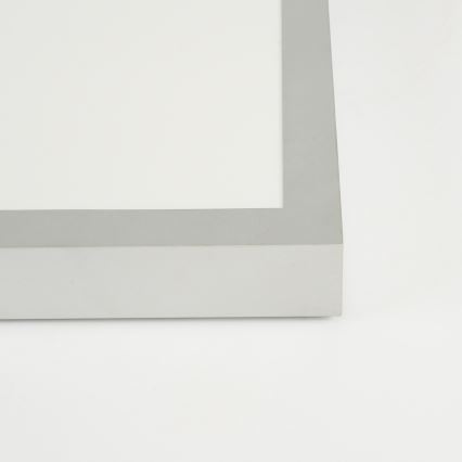 Brilagi - LED-himennettävä kylpyhuoneen kattovalaisin FRAME SMART LED/50W/230V 120x30 cm 3000-6000K IP44 hopea + kauko-ohjain