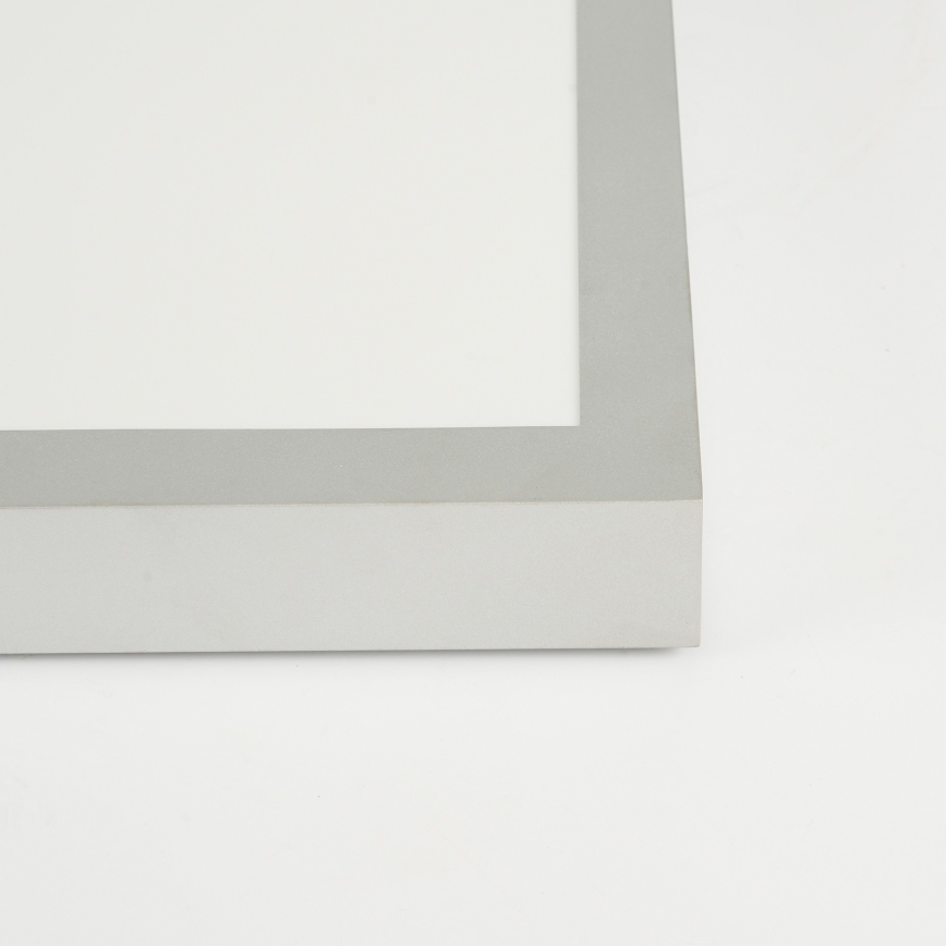 Brilagi - LED-himennettävä kylpyhuoneen kattovalaisin FRAME SMART LED/50W/230V 120x30 cm 3000-6000K IP44 hopea + kauko-ohjain