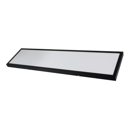 Brilagi - LED-himmennettävä kylpyhuoneen kattovalaisin FRAME SMART LED/50W/230V 120x30 cm 3000-6000K IP44 musta + kaukosäädin