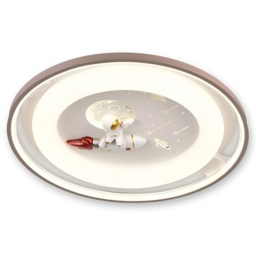 BRILAGI - LED Himennettävä lasten kattovalaisin ASTRO LED/75W/230V 3000-6000K Ø 50 cm + kauko-ohjain