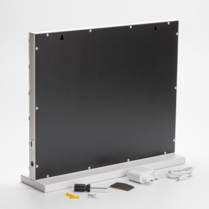 BRILAGI - LED himennettävä meikkipeili HOLLYWOOD LED/15W/230V CCT + USB valkoinen