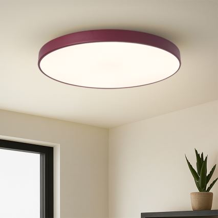 Brilagi - LED himmennettävä valaisin POOL SMART LED/100W/230V halkaisija 80 cm 3000-6000K Wi-Fi Tuya + kaukosäädin burgundinpunainen