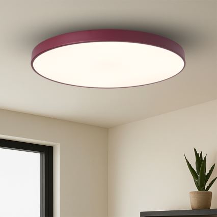 Brilagi - Himennettävä LED-valaisin POOL SMART LED/128W/230V, halkaisija 100 cm, 3000–6000K, Wi-Fi Tuya + kaukosäädin, burgundinpunainen