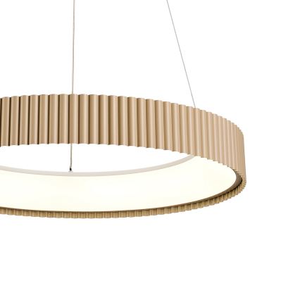 Brilagi - Himennettävä LED-riippuvalaisin vaijerilla FALCON MODERN LED/30W/230V 3000-6500K 40 cm beige + kaukosäädin