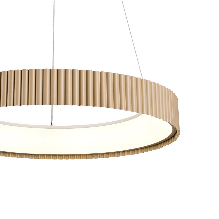 Brilagi - Himennettävä LED-riippuvalaisin vaijerilla FALCON MODERN LED/30W/230V 3000-6500K 40 cm beige + kaukosäädin