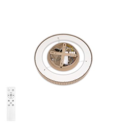 Brilagi - Himennettävä LED-riippuvalaisin vaijerilla FALCON MODERN LED/30W/230V 3000-6500K 40 cm beige + kaukosäädin