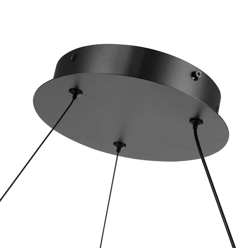 Brilagi - TWISTER LED himmennettävä riippuvalaisin vaijerilla LED/105W/230V 3000–6000K halkaisija 100 cm musta + kaukosäädin