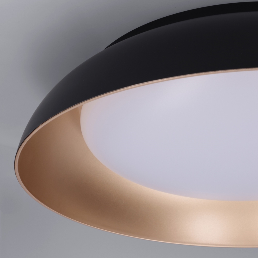 Brilagi - ALVA himmennettävä LED-kattovalaisin LED/48W/230V 3000-6500K halkaisija 51 cm, musta + kaukosäädin