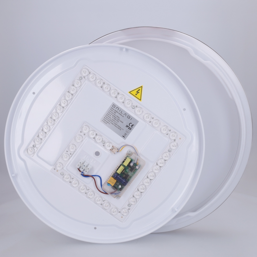 Brilagi - himmennettävä LED-kattovalaisin FANCIA LED/48W/230V 3000–6500K Ø 39 cm antrasiitti + kaukosäädin