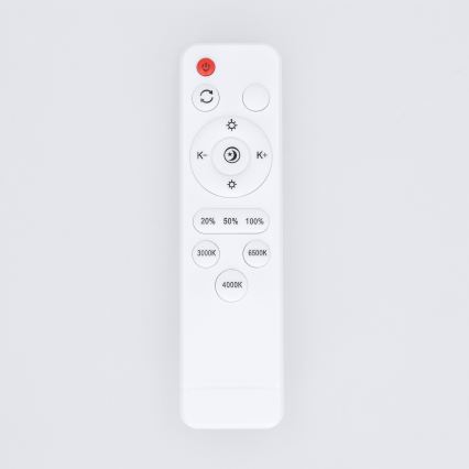 Brilagi - himmennettävä LED-kattovalaisin FANCIA LED/48W/230V 3000–6500K Ø 39 cm antrasiitti + kaukosäädin