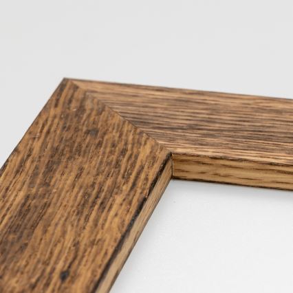 Brilagi - LED-himmennettävä kattovalaisin SLIMFRAME WOOD LED/36W/230V 49,5x49,5 cm 3000-6000K ruskea + kaukosäädin