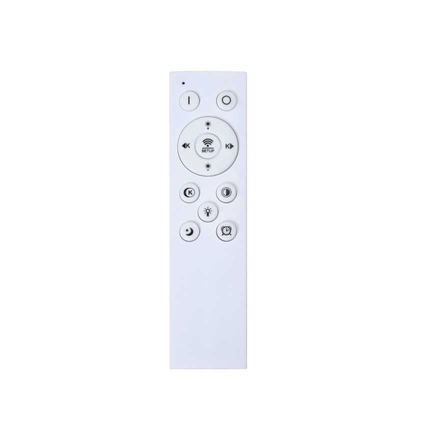 Brilagi - LED-himmennettävä kattovalaisin SLIMFRAME WOOD LED/36W/230V 49,5x49,5 cm 3000-6000K ruskea + kaukosäädin
