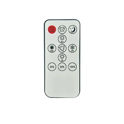 Brilagi - LED-himmennettävä kattovalaisin ULTRA SLIM LED/18W/230V 2700-6500K 30x30 cm musta + kaukosäädin