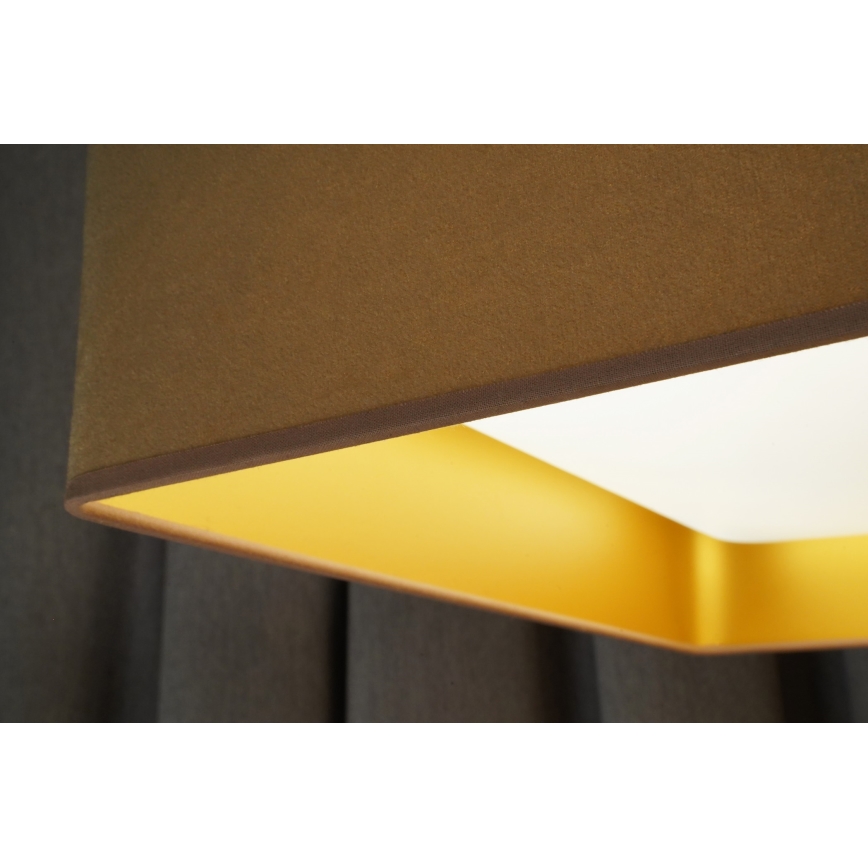 Brilagi - LED-himmennettävä kattovalaisin VELVET SQUARE SMART LED/36W/230V 60x60 cm 2700-6500K Wi-Fi Tuya + kaukosäädin beige