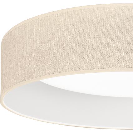 Brilagi - Himennettävä LED-kattovalaisin VELVET SMART VARI LED/36W/230V 3000-6500K Ø 55 cm kermanvärinen + kaukosäädin