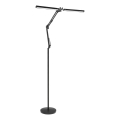 Brilagi - LED himmennettävä joustava lattiavalaisin VARIO LED/14W/230V 3000-6000K 157 cm musta