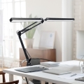 Brilagi - LED Himmennettävä joustava pöytävalaisin VARIO LED/15W/230V 3000-6000K musta
