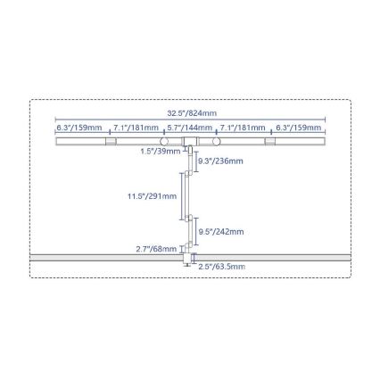 Brilagi - LED Himmennettävä joustava pöytävalaisin VARIO LED/24W/230V 3000-6500K CRI 92 musta
