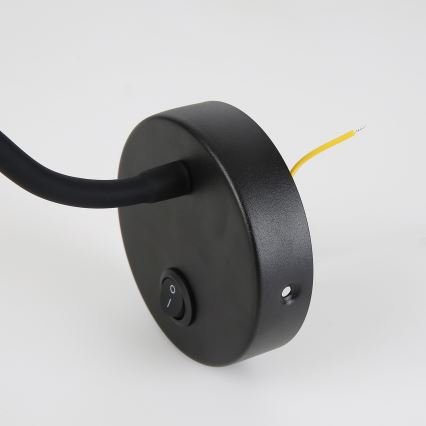 Brilagi - LED Himmennettävä joustava seinä amppu MAYA 1xG9/4W/230V musta/kulta 2700-6500K Wi-Fi Tuya