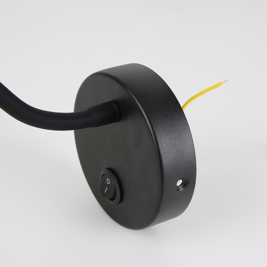 Brilagi - LED Himmennettävä joustava seinä amppu MAYA 1xG9/4W/230V musta/kulta 2700-6500K Wi-Fi Tuya