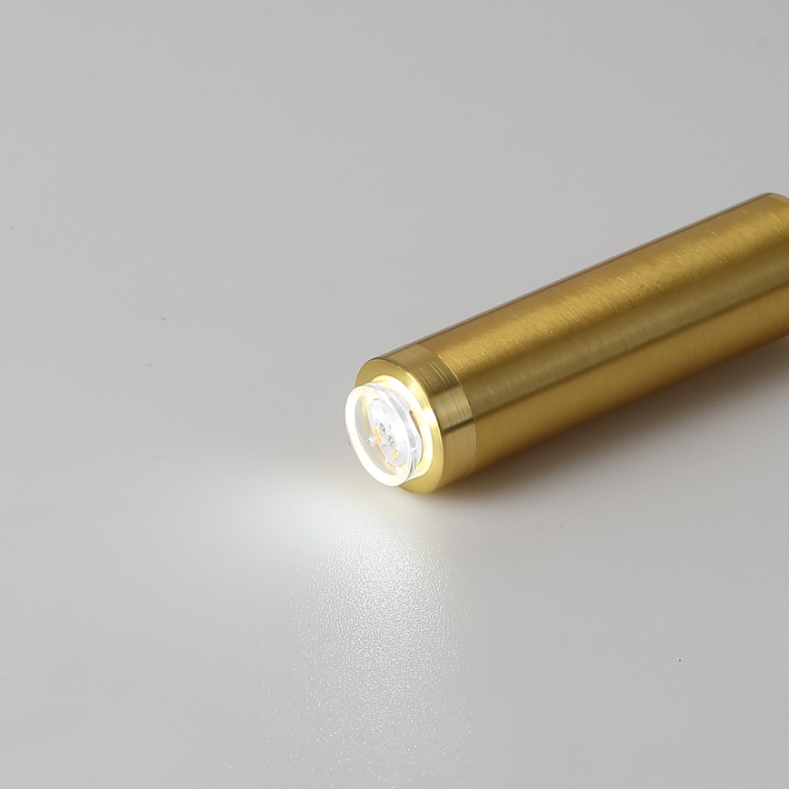 Brilagi - LED Himmennettävä joustava seinälamppu MAYA 1xG9/4W/230V valkoinen/kulta 2700-6500K Wi-Fi Tuya