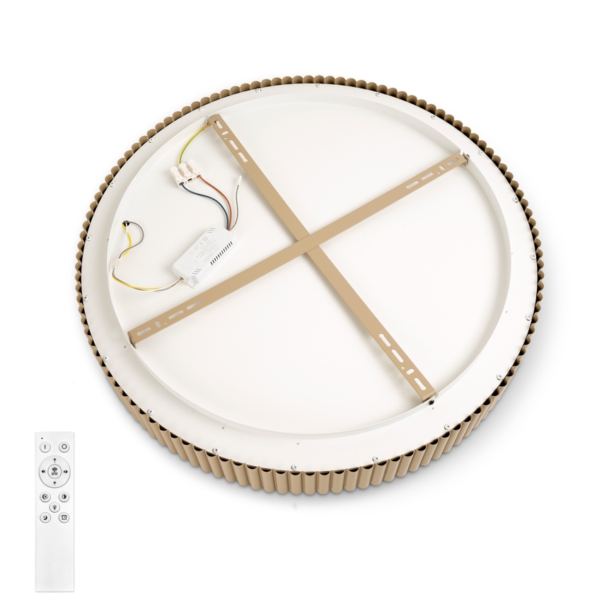 Brilagi - LED-himmennettävä kattovalaisin FALCON MODERN LED/54W/230V 3000-6500K 60 cm beige + kaukosäädin