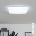 Brilagi - LED-himmennettävä kattavalaisin SMART LED/24W/230V 43x43 cm 3000-6000K Wi-Fi Tuya Beacon + kauko-ohjain
