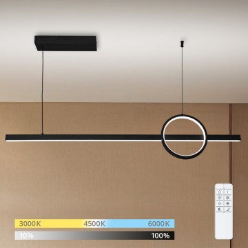 Brilagi - LED himmennettävä kattokruunu köydellä NIVIO LED/20W/230V 3000-6000K + kaukosäädin