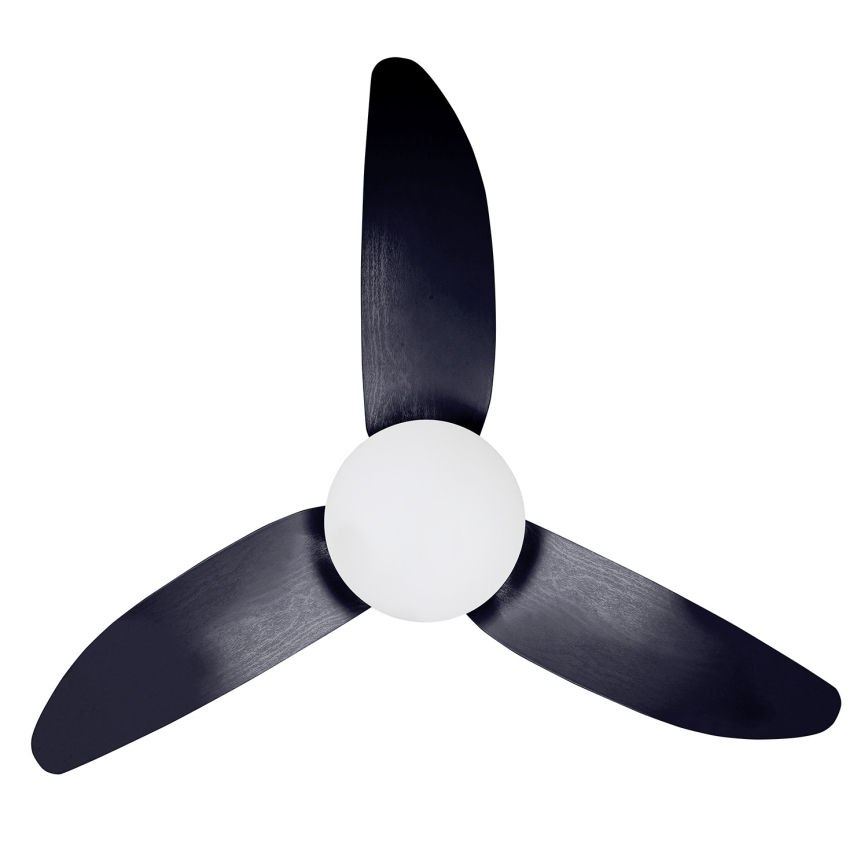 Brilagi - LED himmennettävä kattotuuletin LED/30W/230V 3000-6500K musta + kaukosäädin