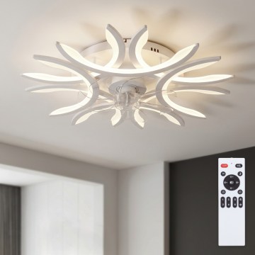 Brilagi - LED-himmennettävä kattotuuletin LED/70W/230V halkaisija 76 cm valkoinen + kaukosäädin