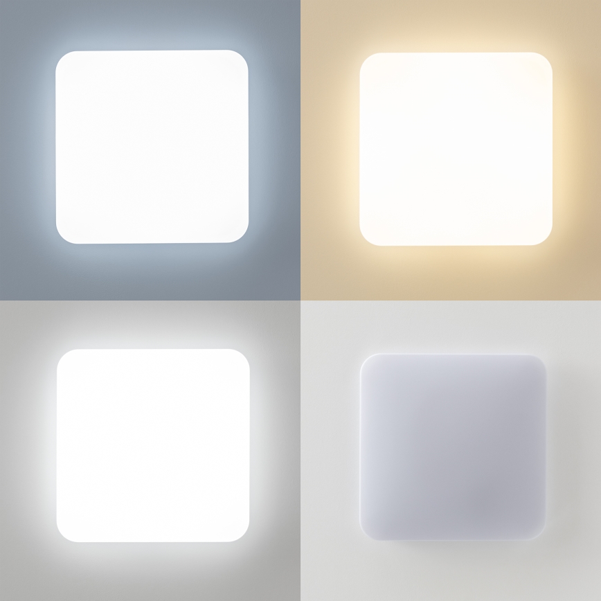 Brilagi - LED-himmennettävä kattavalaisin SMART LED/24W/230V 43x43 cm 3000-6000K Wi-Fi Tuya Beacon + kauko-ohjain