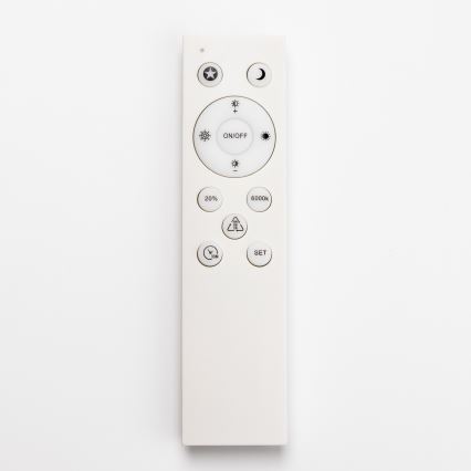 Brilagi - LED-himmennettävä kattavalaisin SMART LED/24W/230V 43x43 cm 3000-6000K Wi-Fi Tuya Beacon + kauko-ohjain