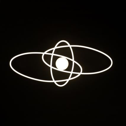 BRILAGI - LED-himmennettävä kattovalaisin APOLLO LED/58W/230V 3000-6500K 43,2x101,2 cm mattakromi + kaukosäädin